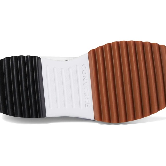 Converse White Platform Hike High-Top Sneakers - Picture 7 of 8